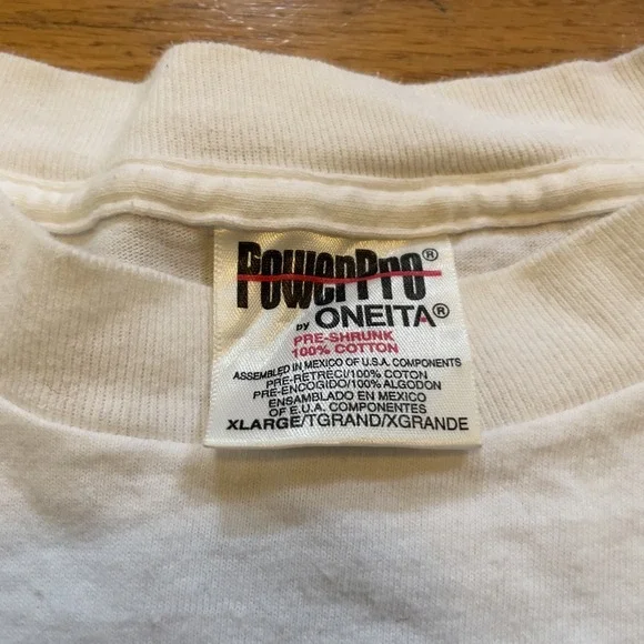 VTG Rare 90s AIRWALK SKATE SHOES Logo Spell Out T-Shirt Men XL Single Stitch USA - Picture 5 of 5